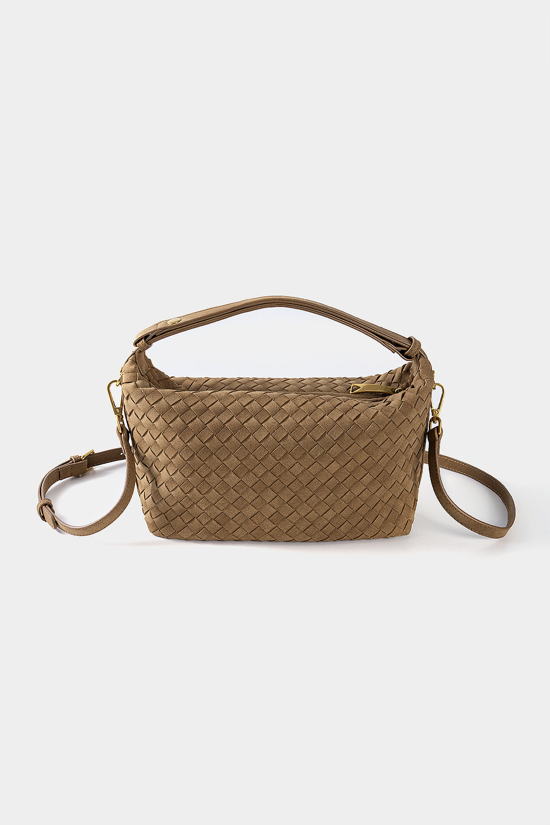 Käytännöllinen crossbody-laukku vetoketjulla