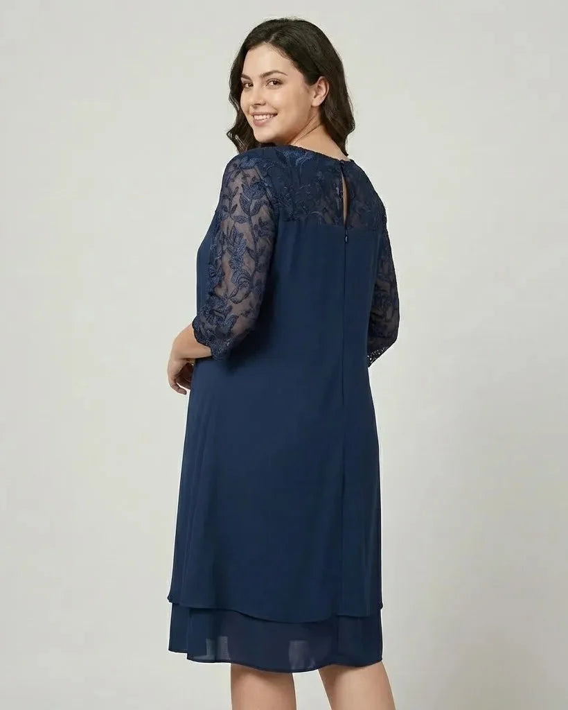 Ľubomila | Elegantit midi-mekot koristelluilla hihoilla