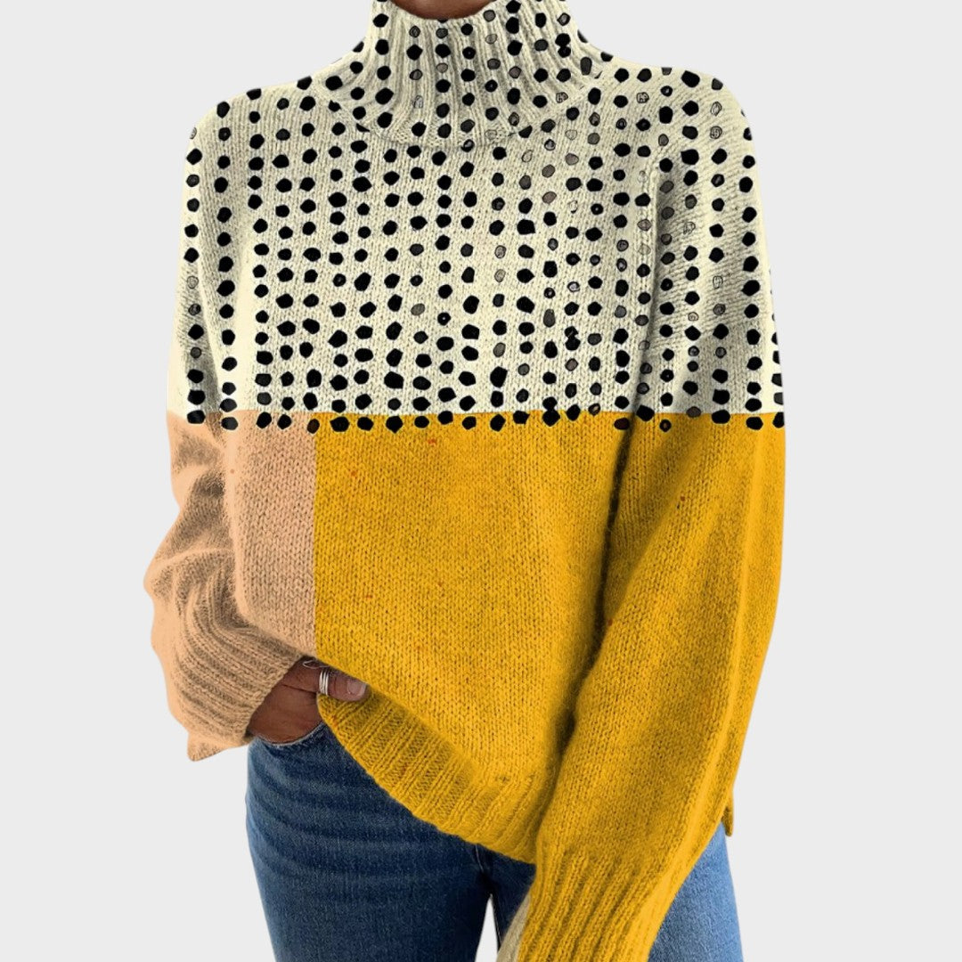 Laura | Maglione artistico in maglia