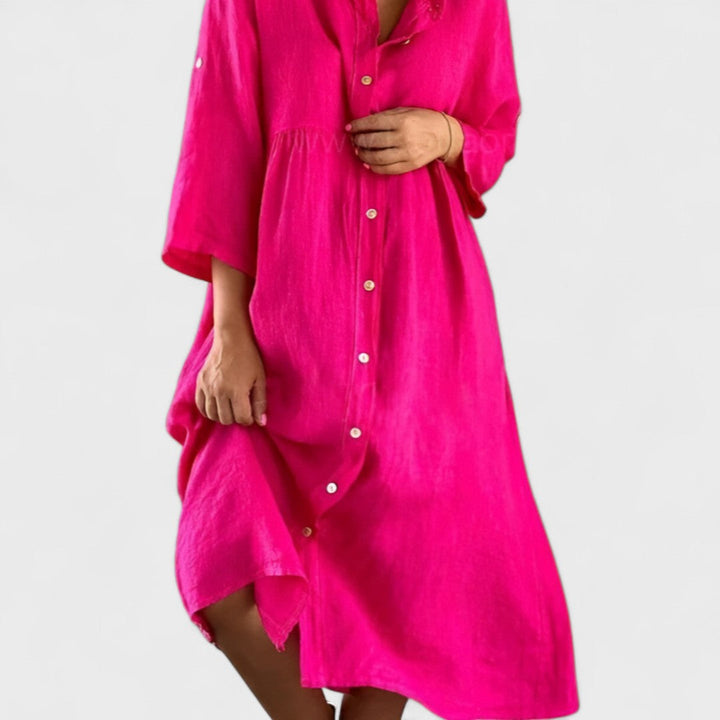 Isa | Abito camicia in cotone