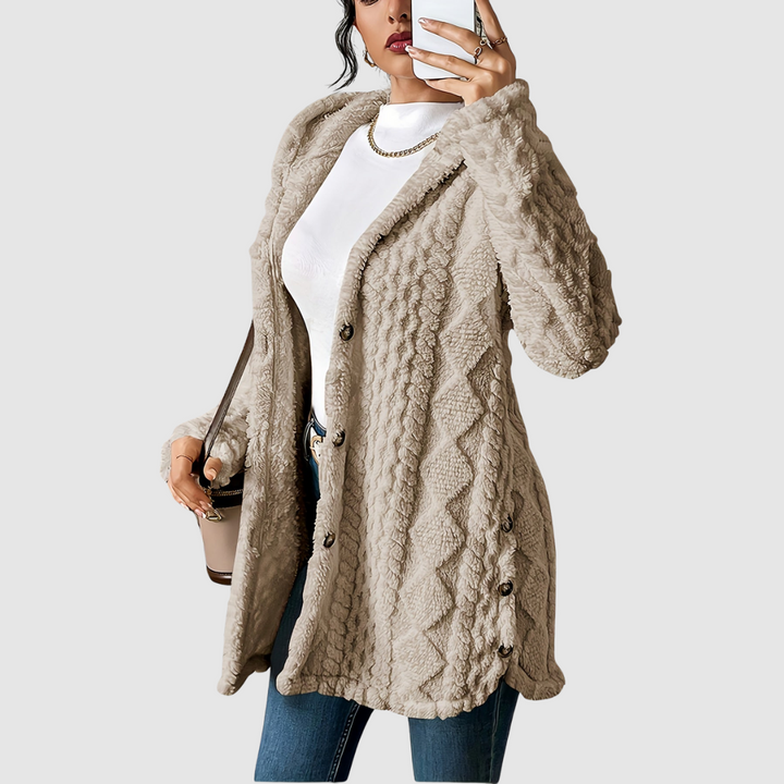 Elena | Cardigan in peluche