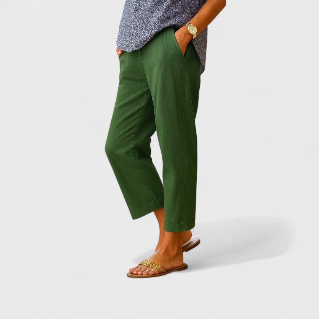 Lara | Pantaloni estivi in lino
