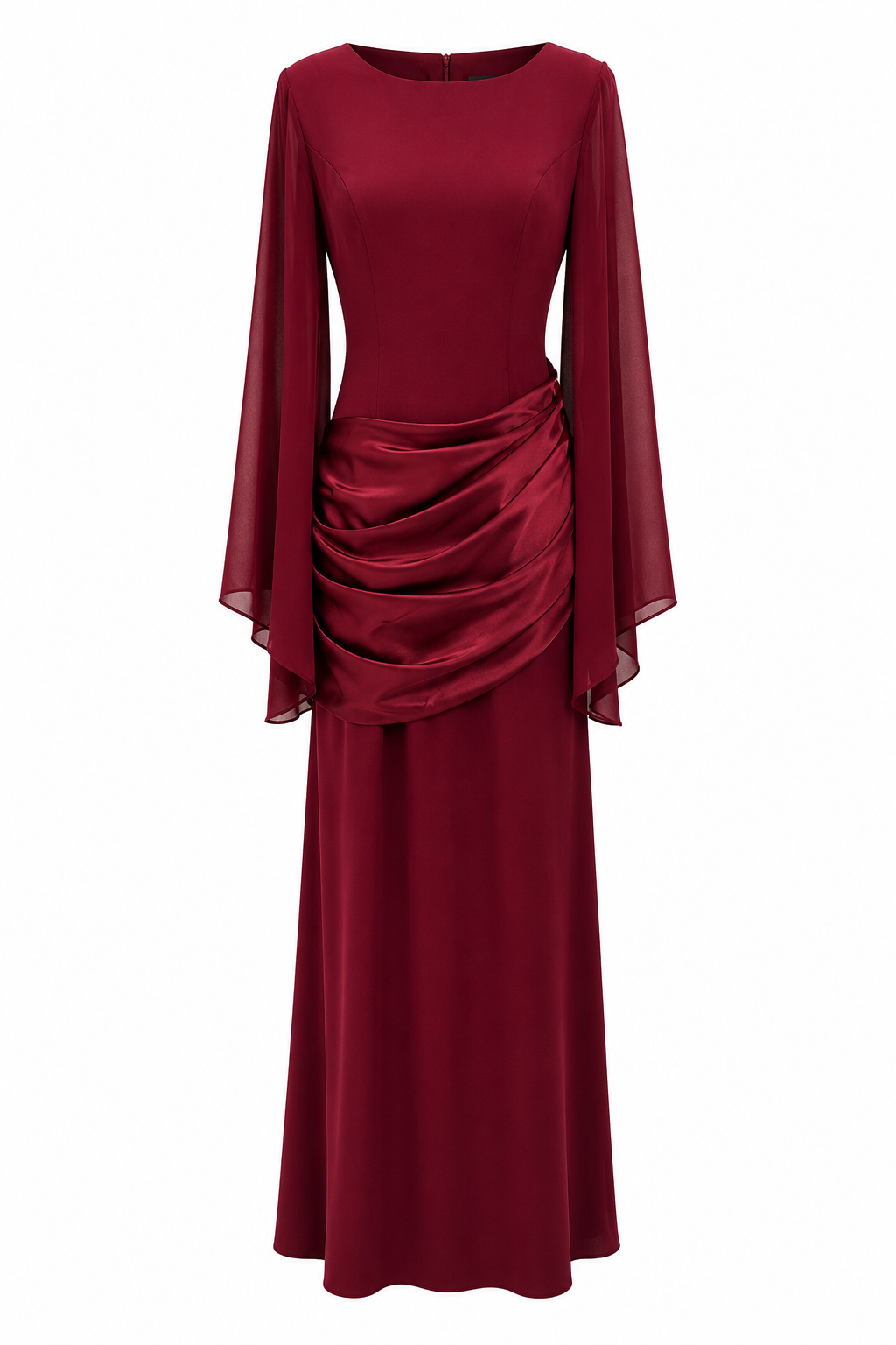Alana | Maxi mekko viittahihalla