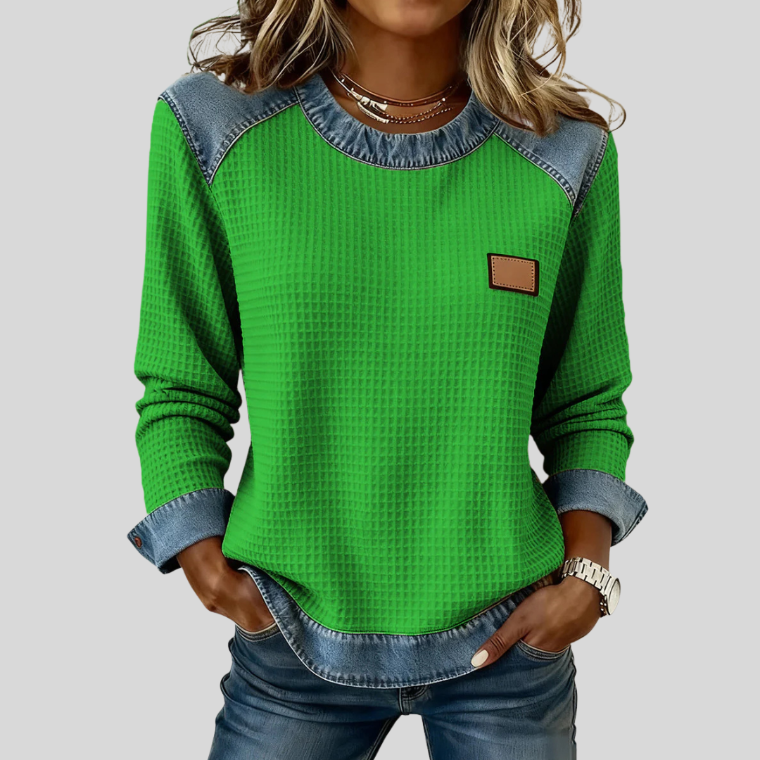 Hetty | Felpa patchwork