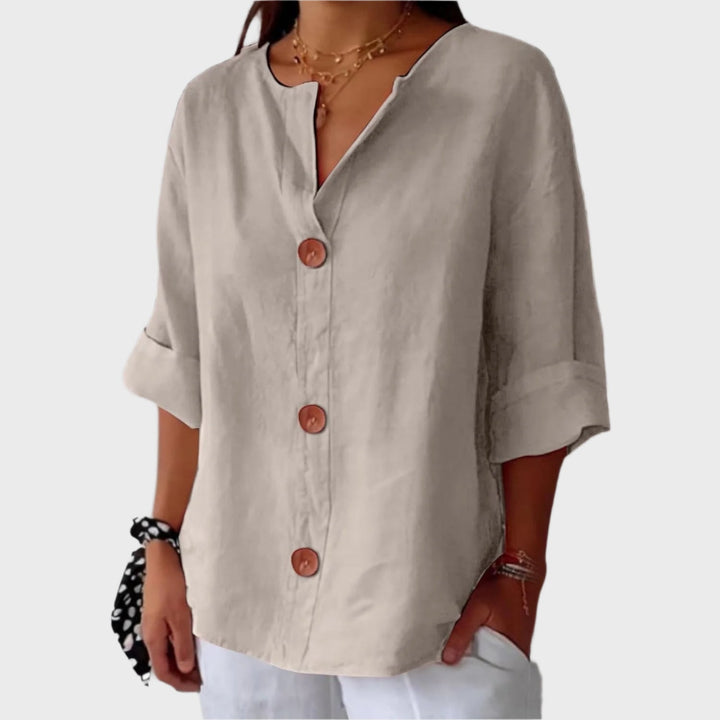 Ortensia | Camicia di lino