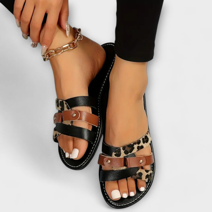Nicoletta | Sandali leopardati