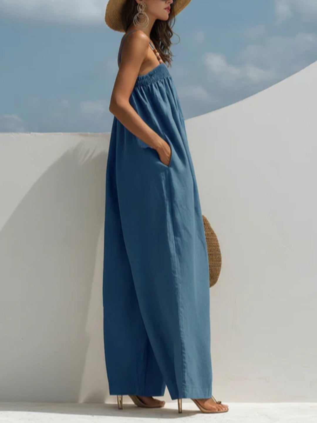 Magdalena | Salopette in denim