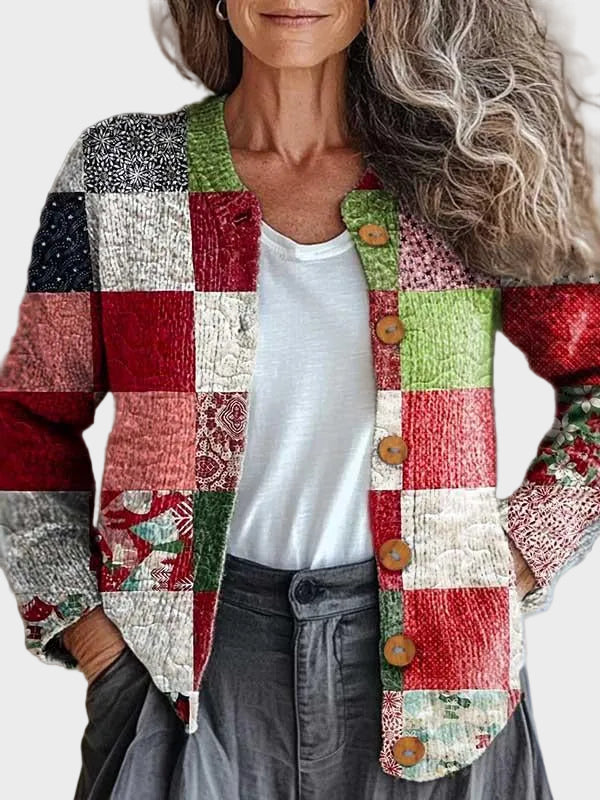 Rosalia | Cardigan a quadri