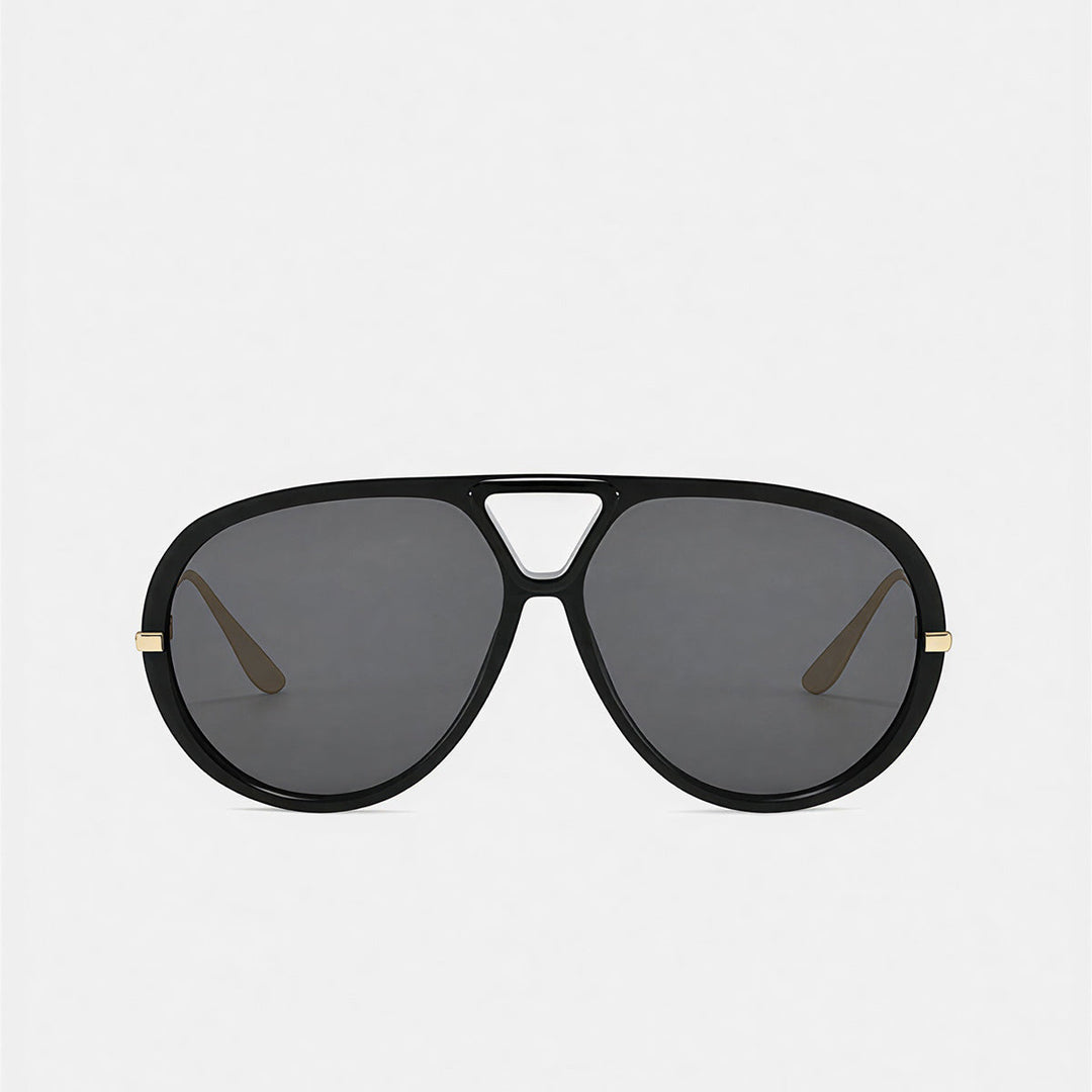 Aviator aurinkolasit erottuvilla sivuilla