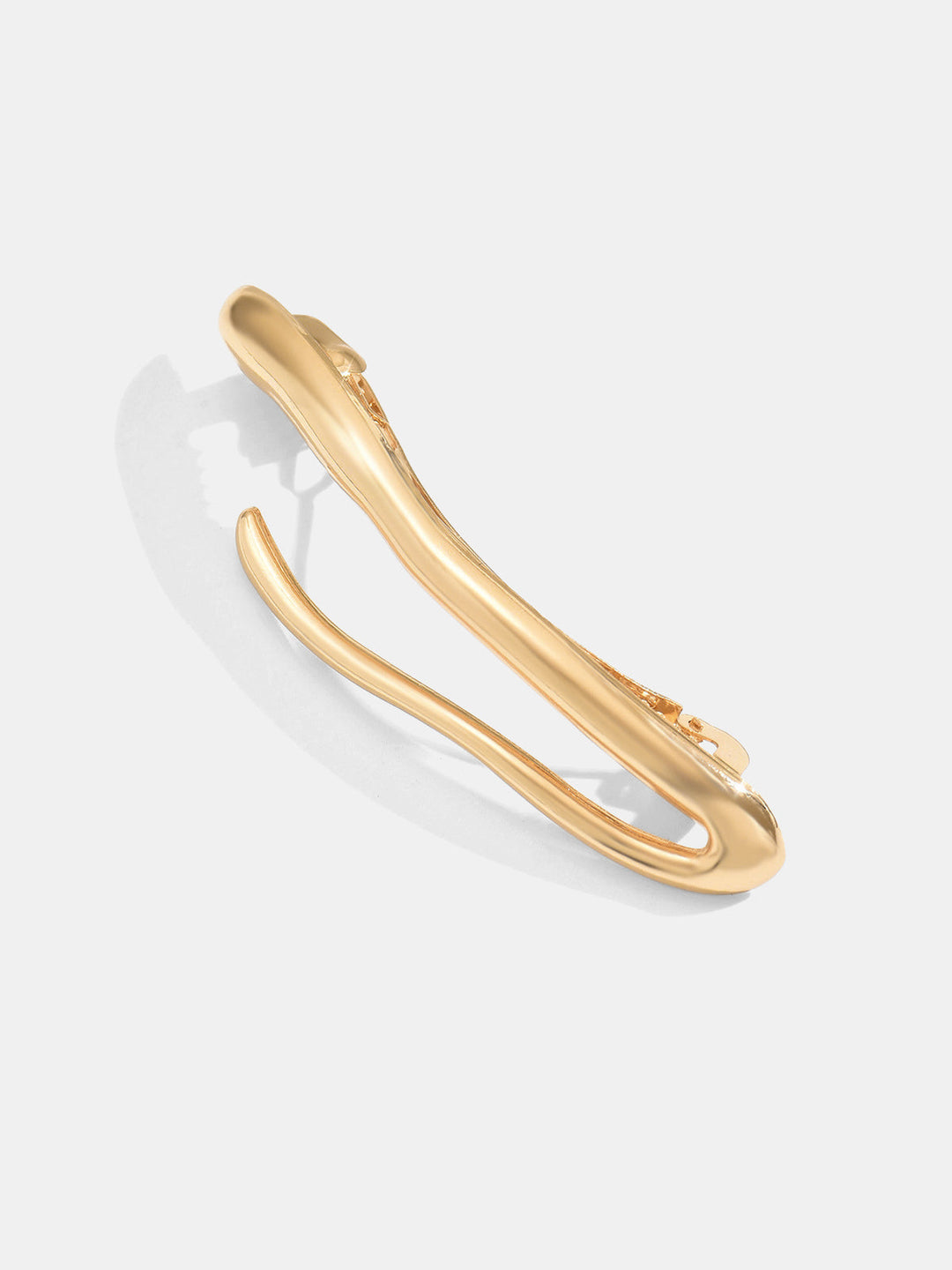 Minimalistinen kiiltävä hiusklipsi