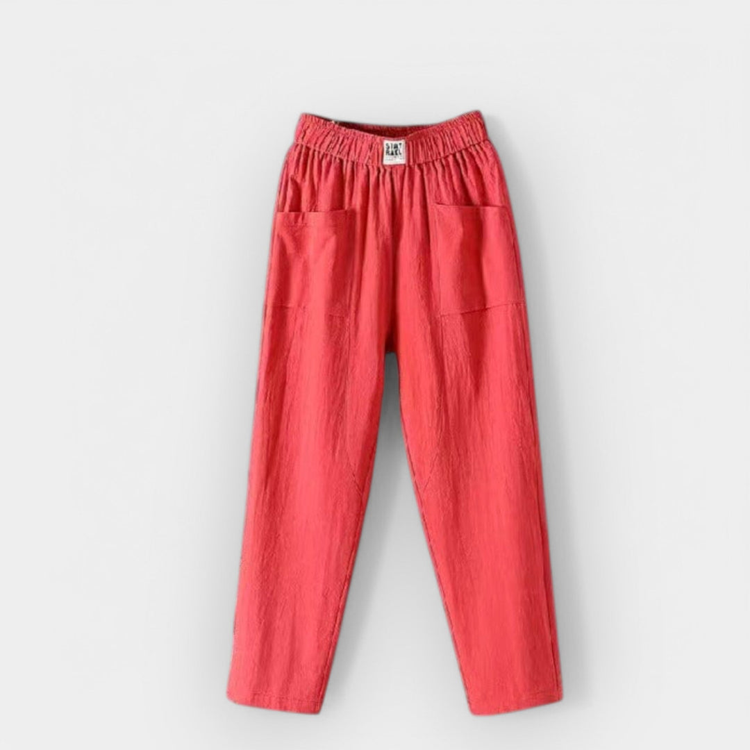Tereza | Pantaloni in lino