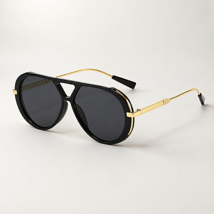 Aviator aurinkolasit kontrastivarsilla