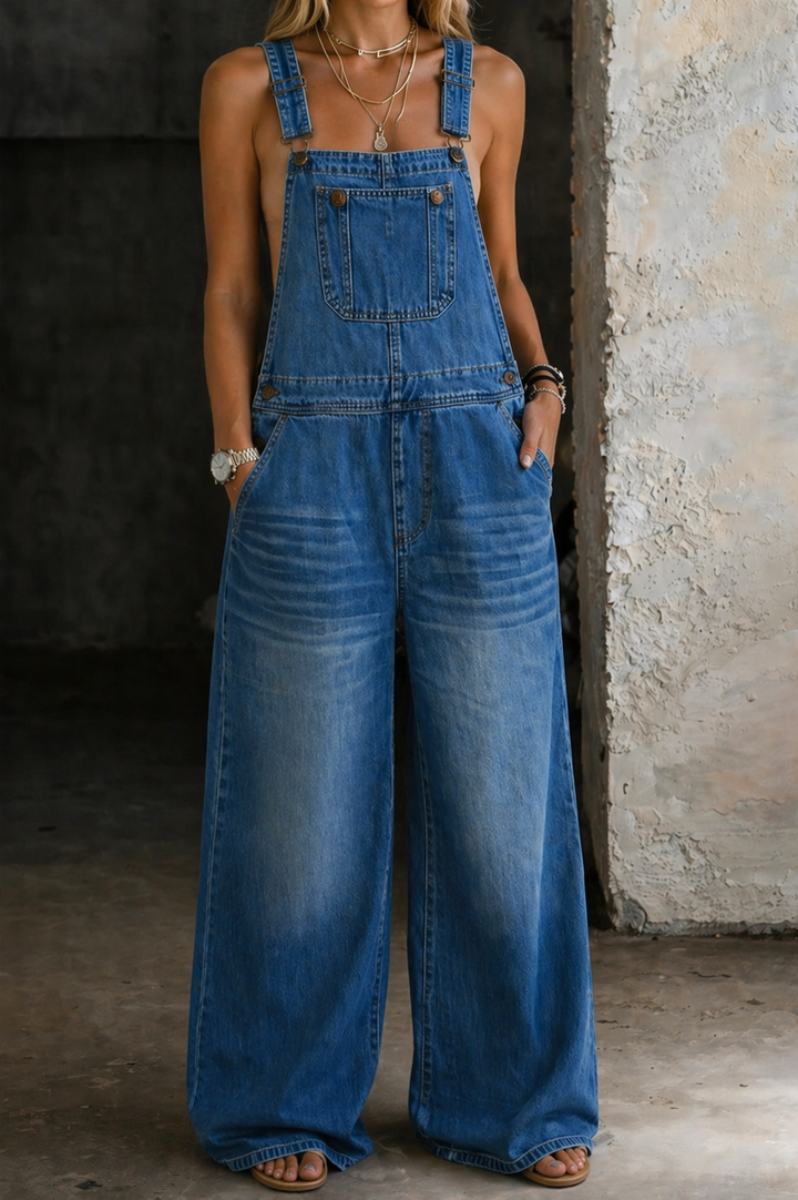 Adela | Salopette in denim