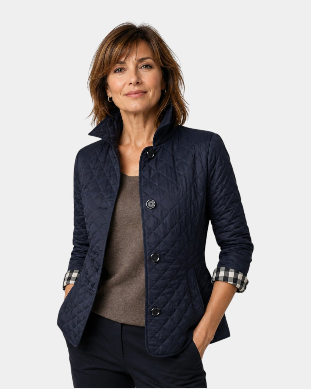 Vaatteet, joissa on kontrastiväriset hihansuut