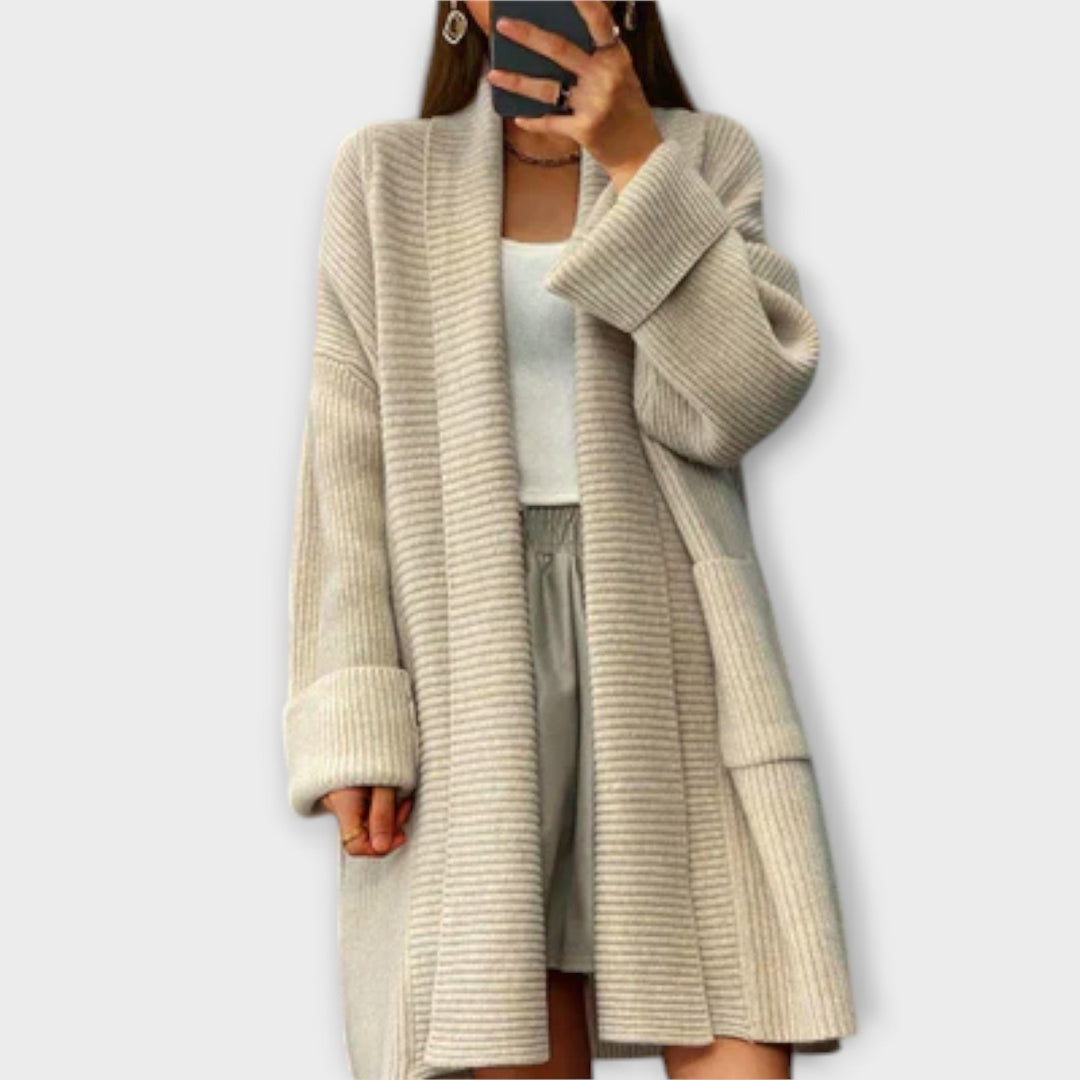 Euphemia | Cardigan lungo intrecciato