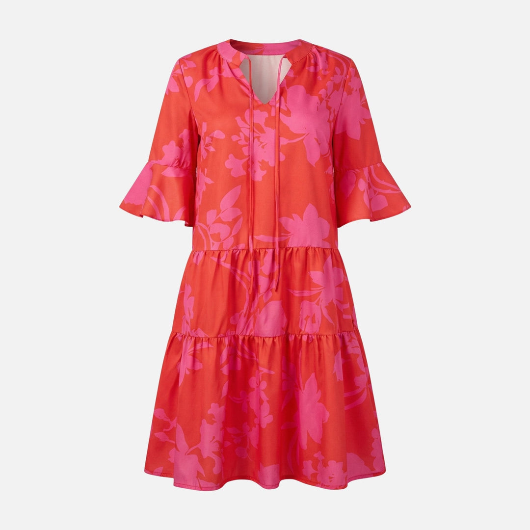Alexandra | Midi mekko leopardikuosisella