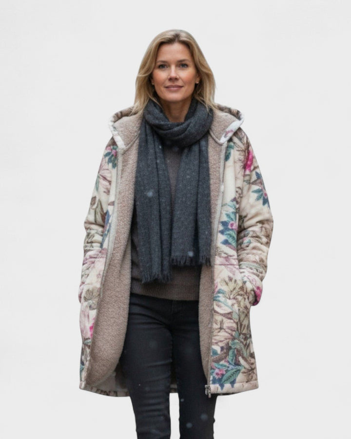 Ivy | Giacca fleece botanica