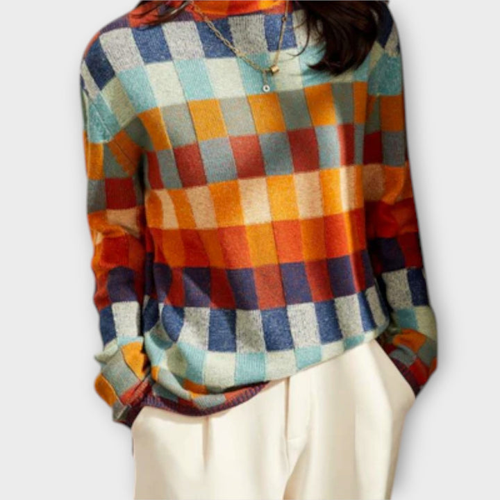 Erika | Maglione patchwork