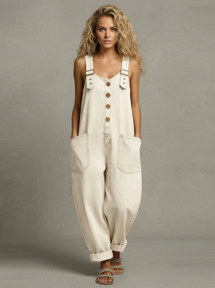 Eleonora | Salopette jeans elegante