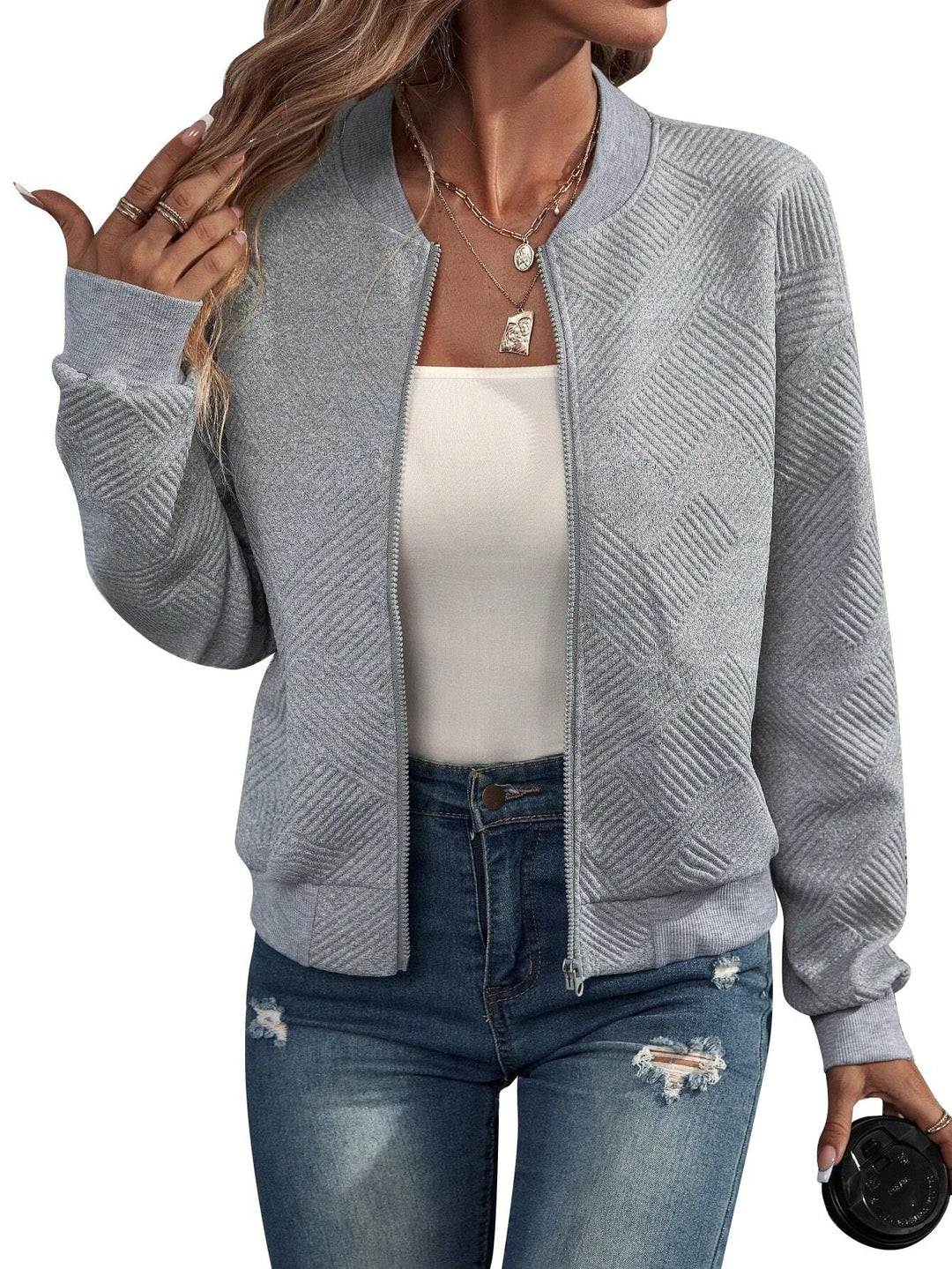 Dora | Giacca bomber strutturale
