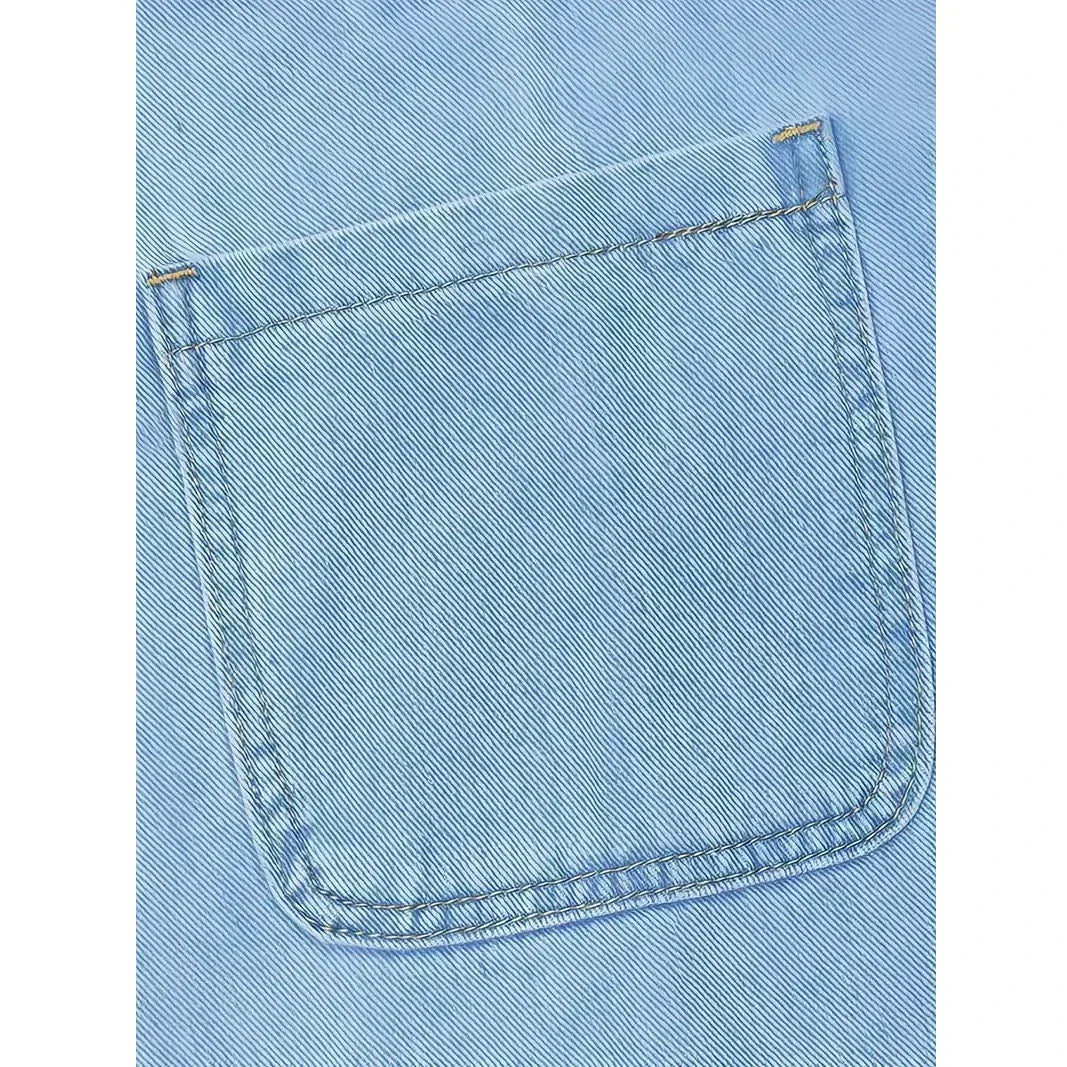 Walentyna | Abito lungo in denim