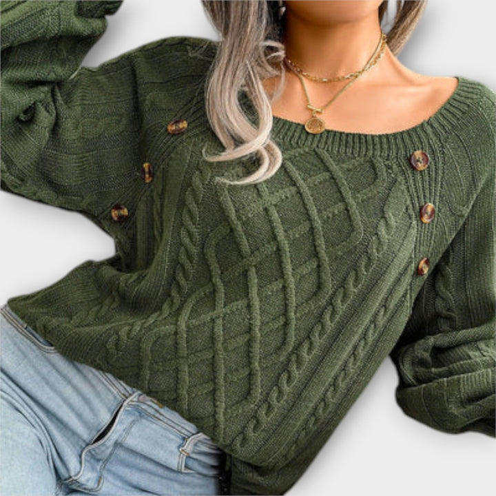 Malia | Maglione intrecciato