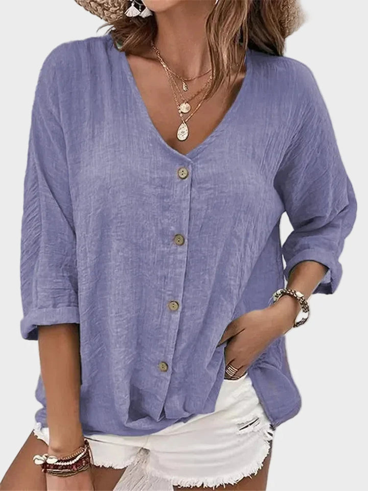 Anna | Blusa di lino
