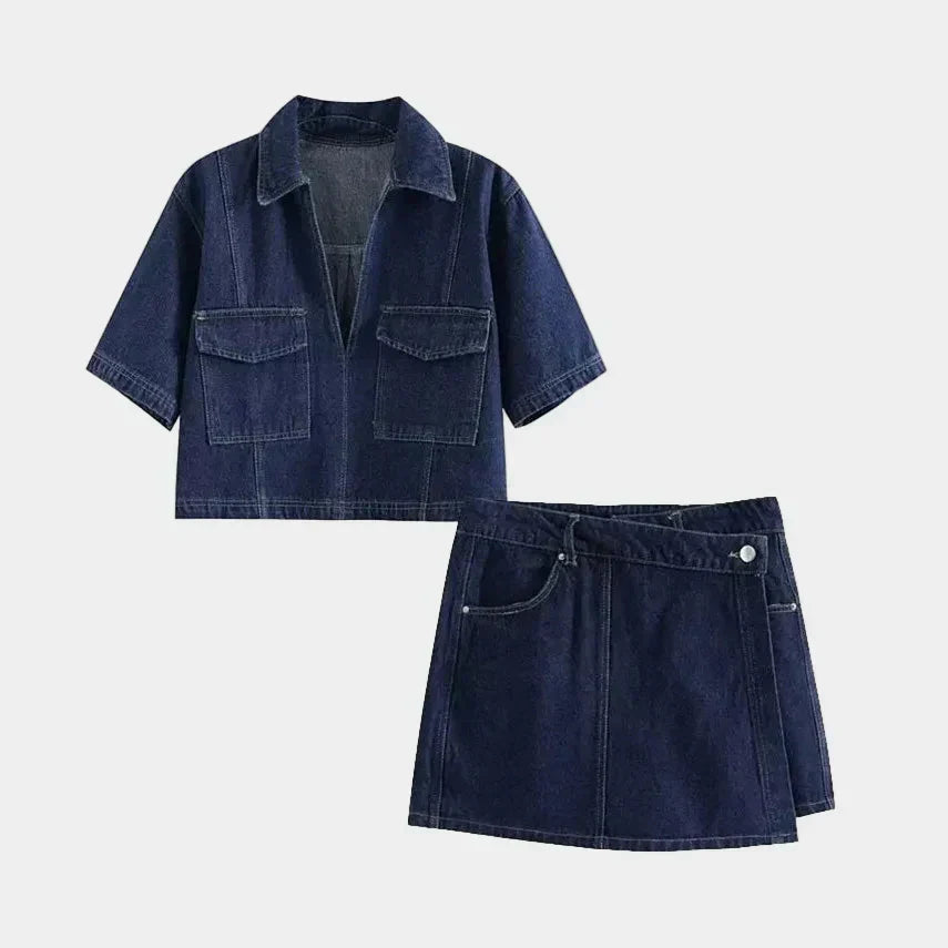 Julie | Completo in denim