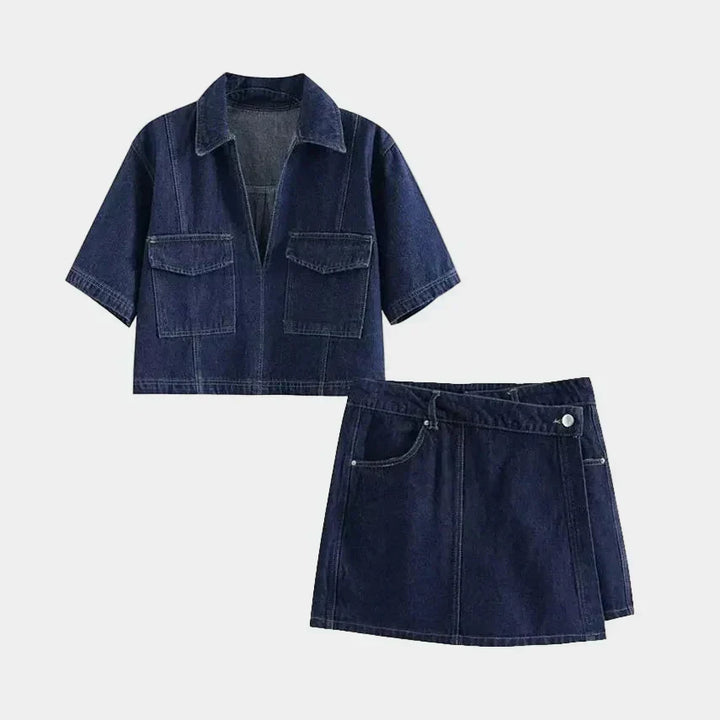 Julie | Completo in denim
