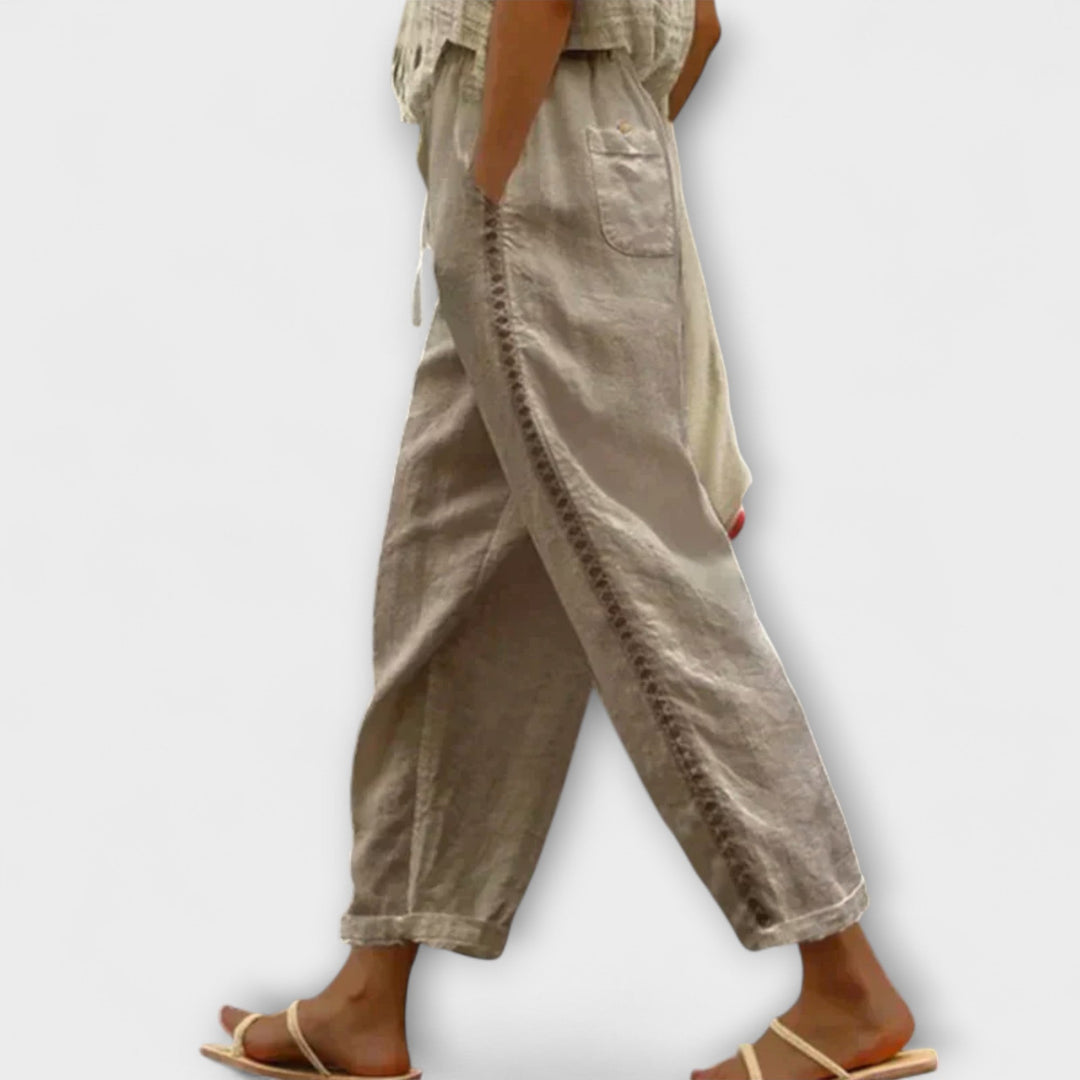Isoldean | Pantaloni in lino