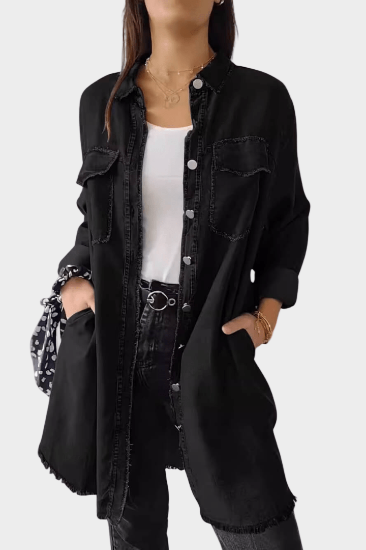 Sidsel | Abito camicia in denim