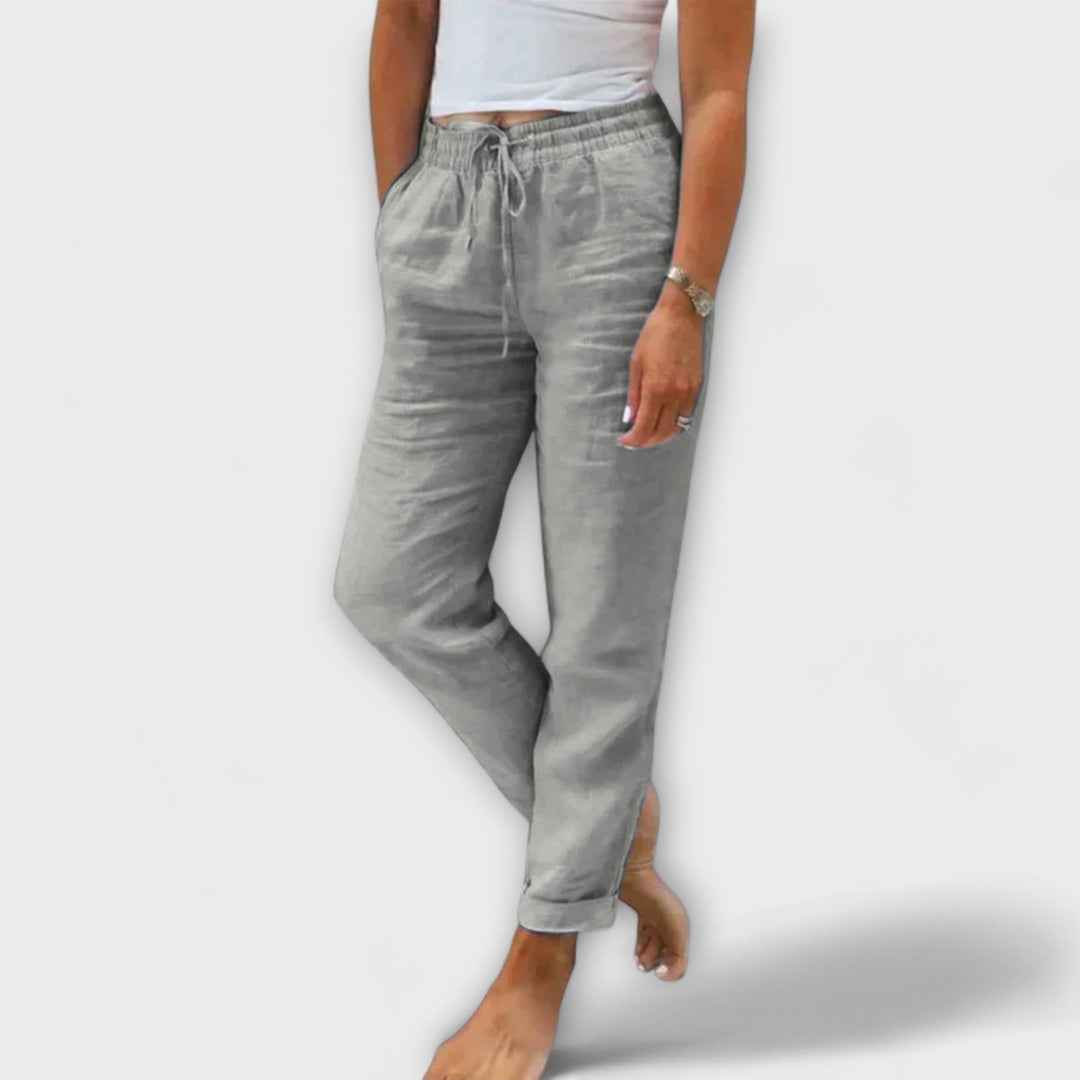 Antonella | Pantaloni di lino