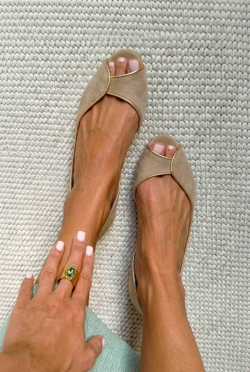 Avoin kärjellinen ballerina