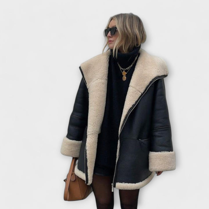 Luna | Cappotto in pelle