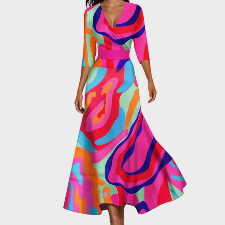 Emily | Abito maxi elegante
