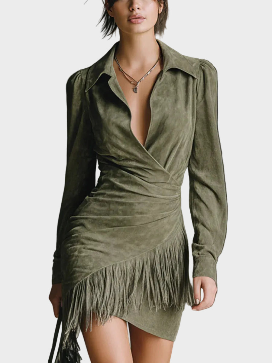 Daria | Vestito mini verde