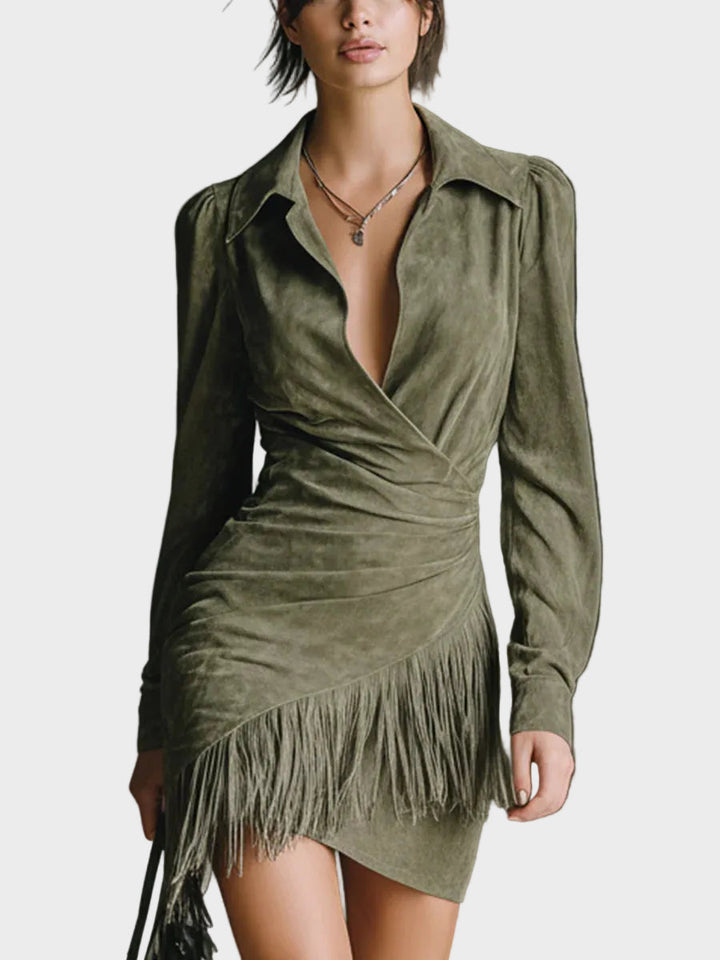 Daria | Vestito mini verde
