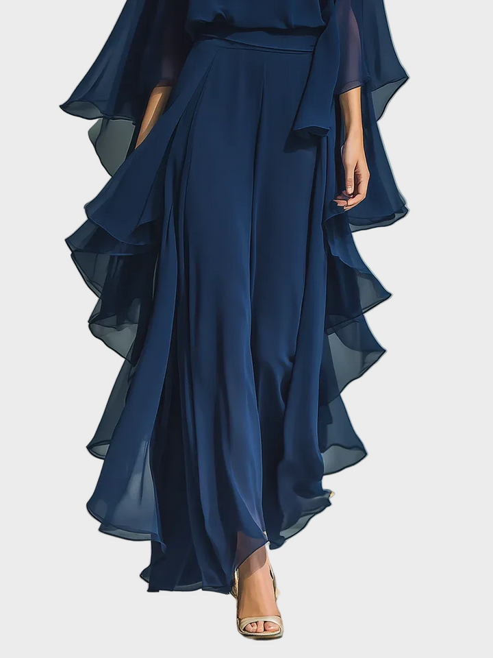Aurora | Completo elegante in chiffon