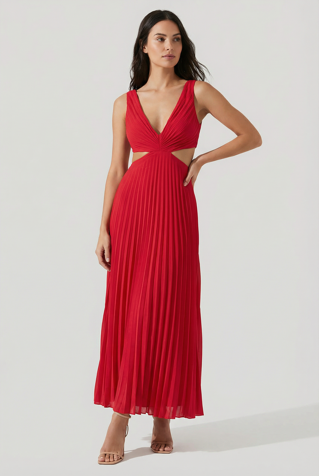 Karina | Elegantit pliseeratut maxi-mekot