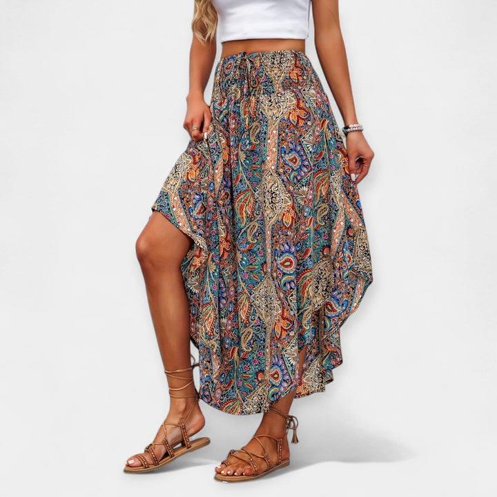 Lucie | Gonna midi a fiori