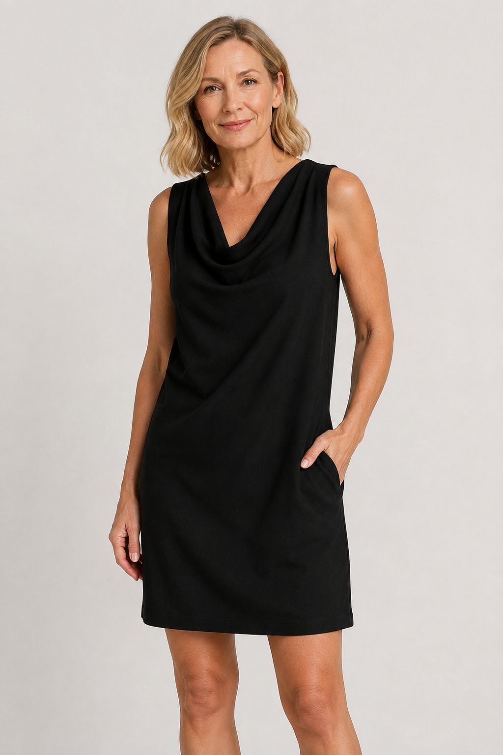 Miroslava | Lyhyet mekko drapeerauksella