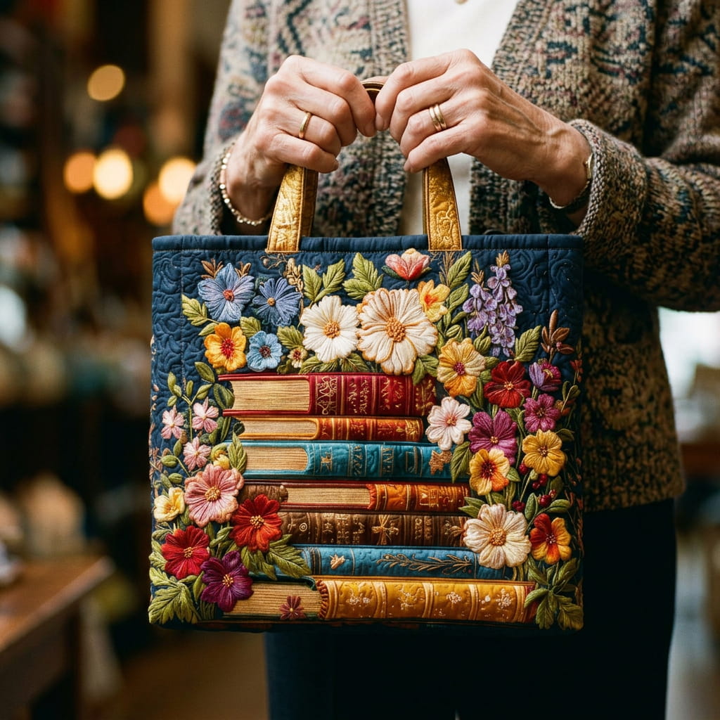 Camelia | Borsa tote fatta