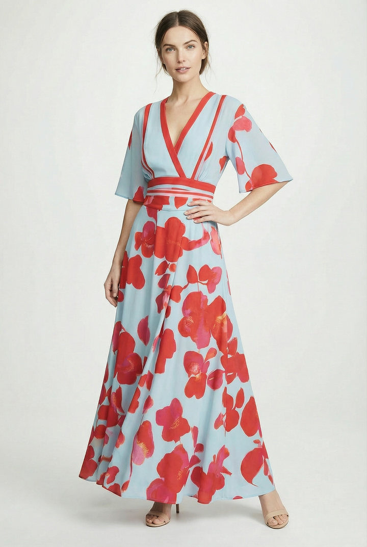 Laurina | Maxi mekko nauhalla