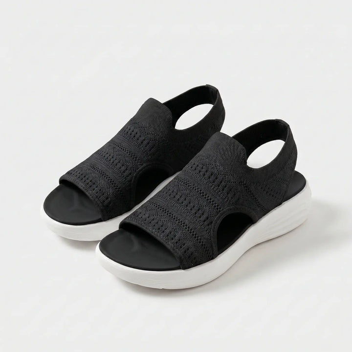 Avoin malli platform-sandaalit