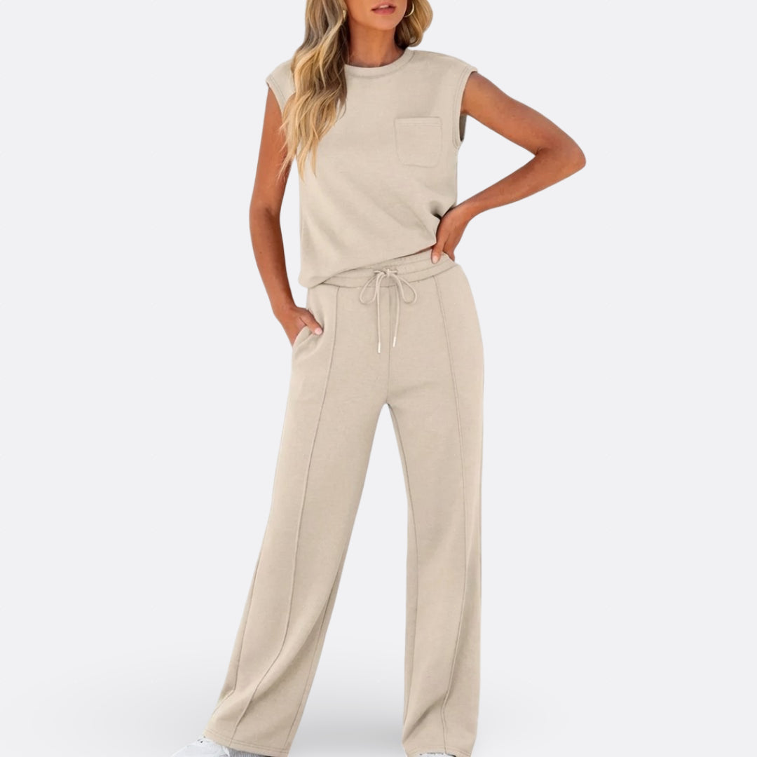 Flora | Set casual in tessuto
