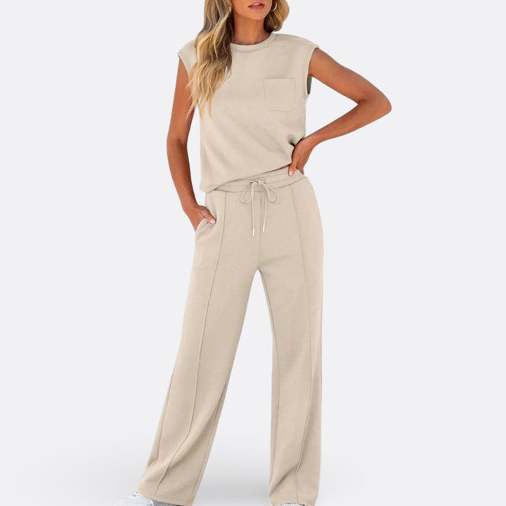 Flora | Set casual in tessuto