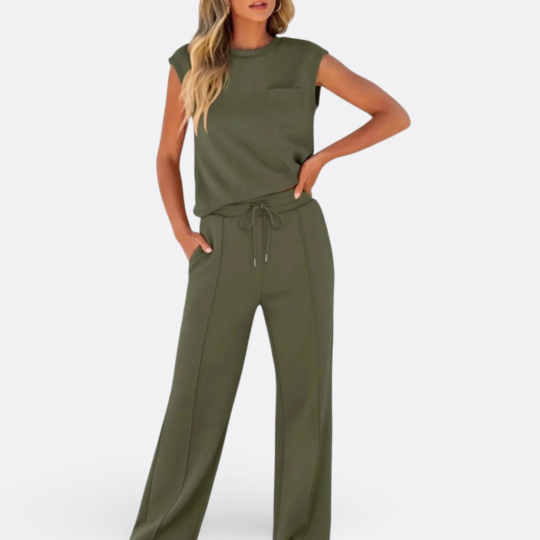 Flora | Set casual in tessuto