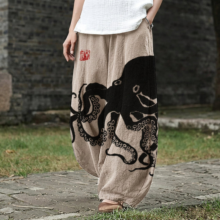 Amandine | Pantaloni larghi