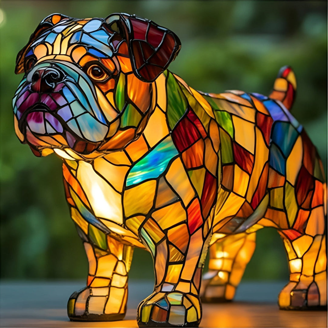 Bajtek | Lampada a forma di cane