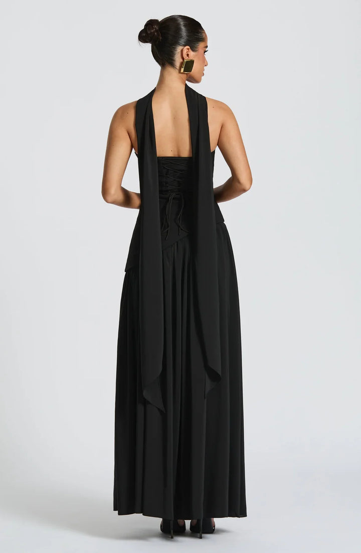 Regina | Maxi mekko halkiolla